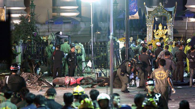 Последствия терракта в Бангкоке