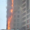 В Пожаре в одесской высотке угорели спасатели (видео)