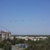 В небе над Днепропетровском заметили боевые вертолеты