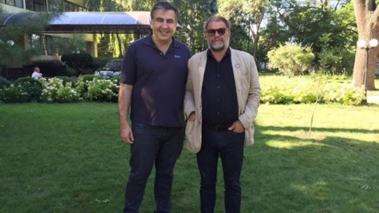 Михаил Саакашвили и Борис Гребенщиков встретились в Одессе. Фото из архива Саакашвили