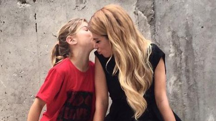 Анна Седокова с дочерью Алиной. Instagram/annasedokova