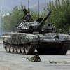 Боевики из танков разнесли опорный пункт в Курдюмовке