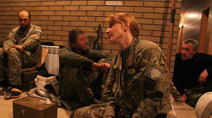 Анастасия Горбачева с позывным "Лисица" погибла на Донбассе. Фото facebook/bilozerska