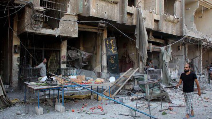 "Исламское государство" обстреляло Дамаск