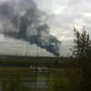 Москву затягивает дымом от пожара на нефтезаводе (фото)