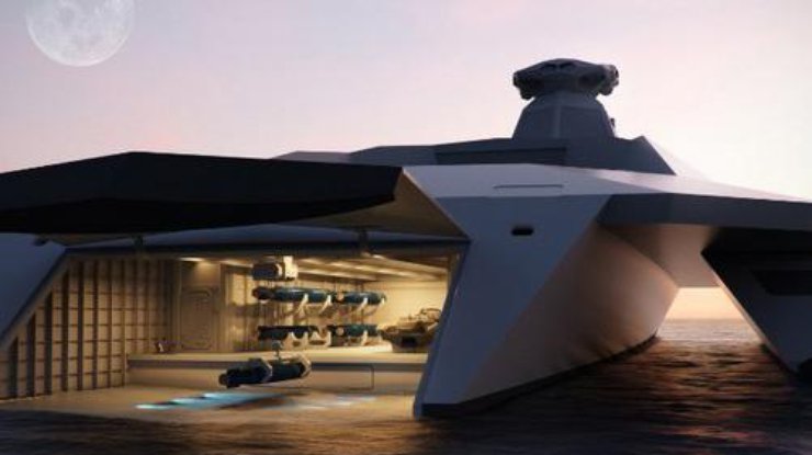 Военный корабль будущего