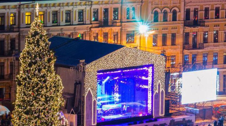 Киев подготовил насыщенную программу на новогодние праздники