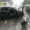 В Киеве взяточник спровоцировал аварии на дорогах (фото)