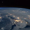 Астронавт показал снежную бурю в США из космоса (фото)