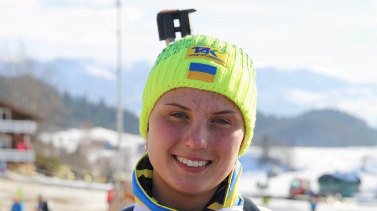 Украинка Анна Кривонос завоевала бронзу на чемпионате мира по биатлону среди юниоров. Фото: Biatlon.com.ua