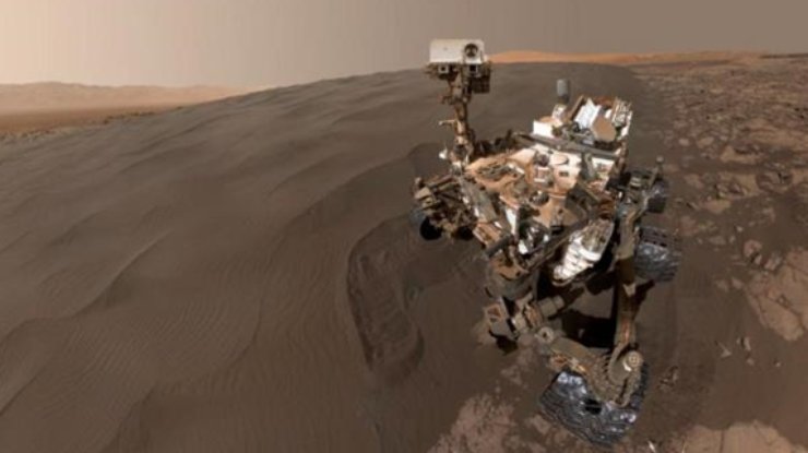 Марсоход сделал снимок на поверхности соседней с землей планеты