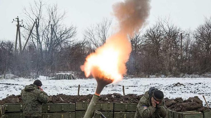 Возле Зайцево украинских военных накрыли огнем минометов. Фото из архива