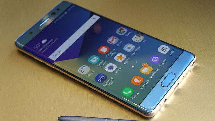 Samsung приостановил производство взрывоопасных Galaxy Note 7