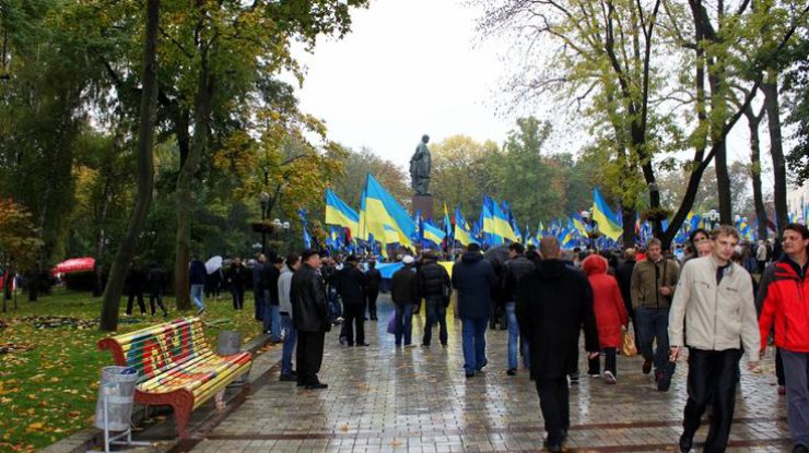В Киеве начался Марш славы героев (фото: 777-konstantin.blogspot.com) 
