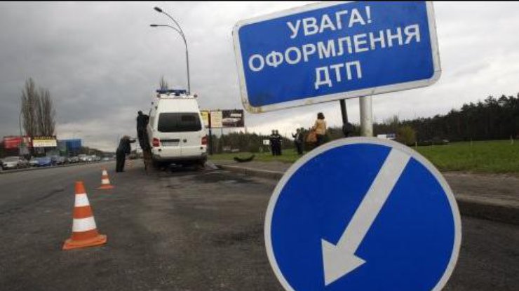 В Кропивницком произошло ДТП при участии патрульного полицейского