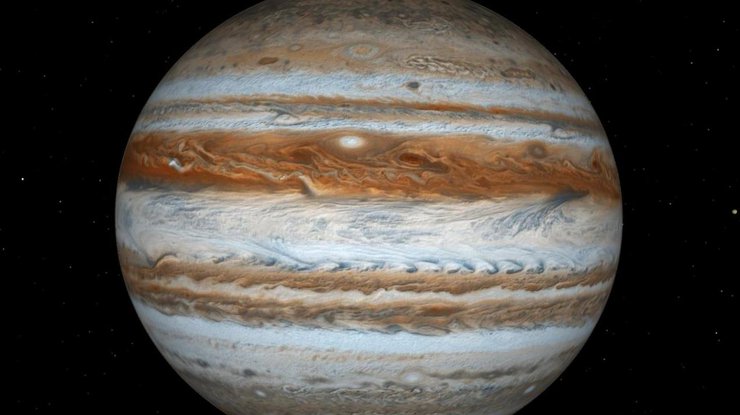 На Юпитере нашли циклон, который в десятки раз Эвереста