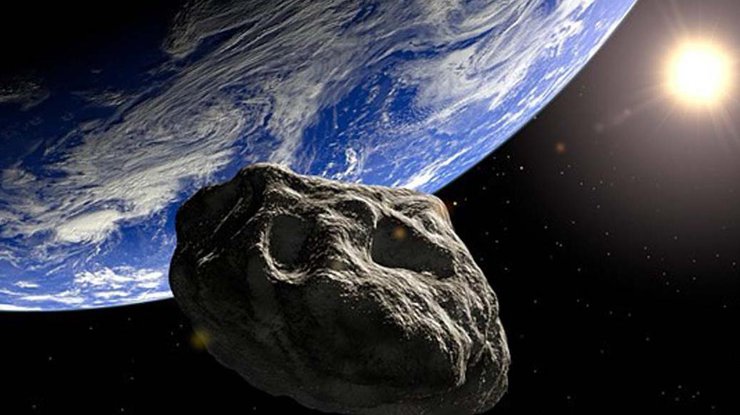 Утром 31 октября мимо Земли промчался крупный астероид