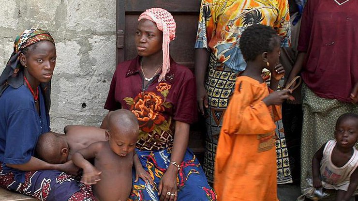 В Нигерии 75 тысяч детей умирают от голода