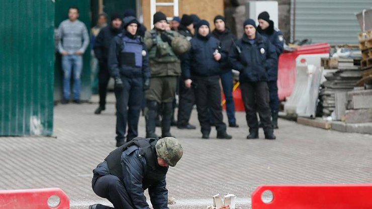 Взрыв в центре Киева: полиция задержала злоумышленника 