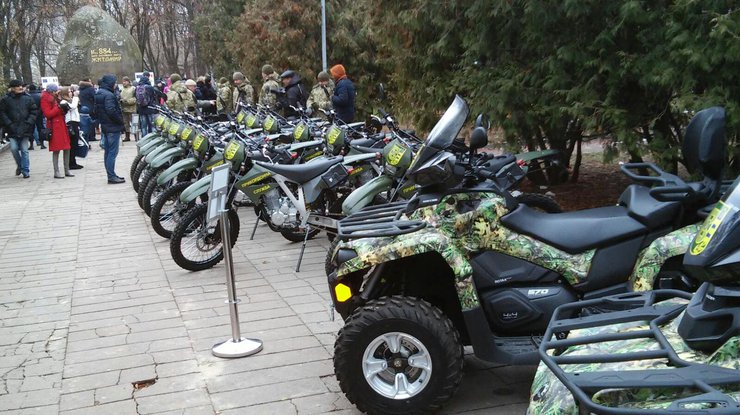 Украинские пограничники получили новую технику стоимостью €2 млн