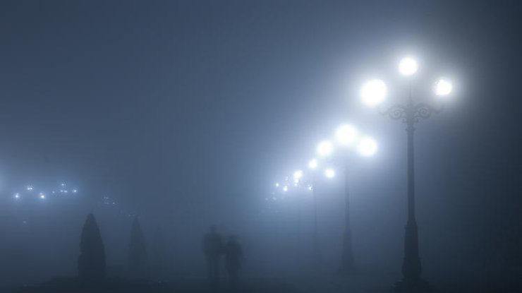 Украинцев предупреждают о тумане
