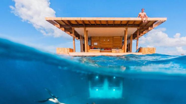 В Танзании построили отель со спальней под водой (фото: moya-planeta.ru)