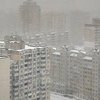 Киев засыпает снегом (фото, видео)