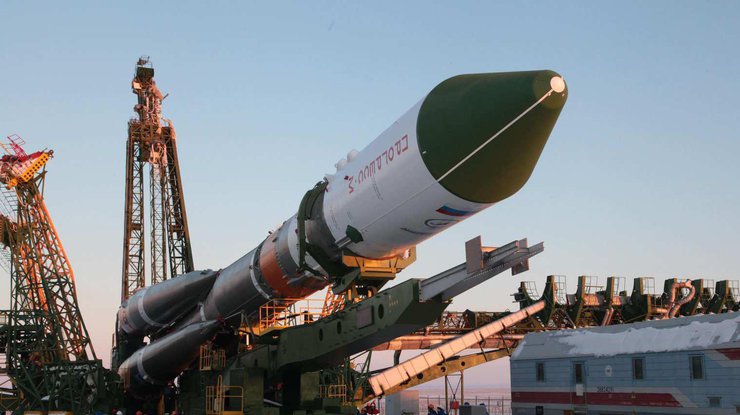 В России разбился космический корабль "Прогресс"