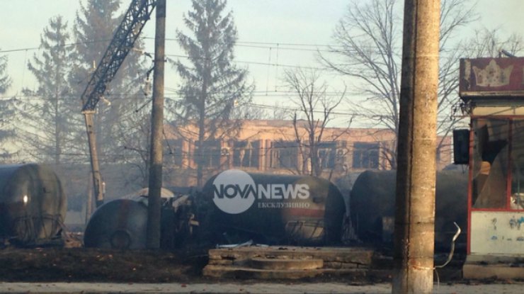 В Болгарии от взрыва поезда погибли семь человек. Фото: Nova TV