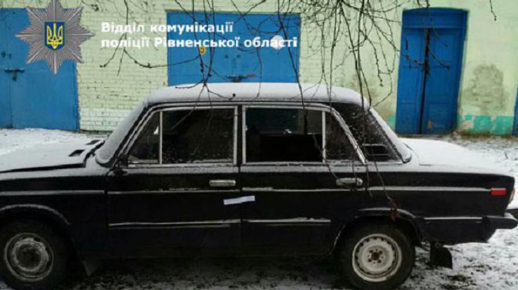 Стрельба в Ривненской области: пострадал сотрудник полиции (фото: rv.npu.gov.ua)