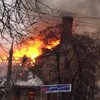 В Черновцах горит бывший пивзавод (видео) 