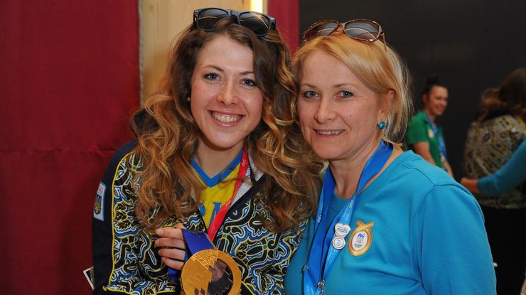 Мама олимпийской чемпионки Юлии Джимы Нина Ильина. Фото: Facebook
