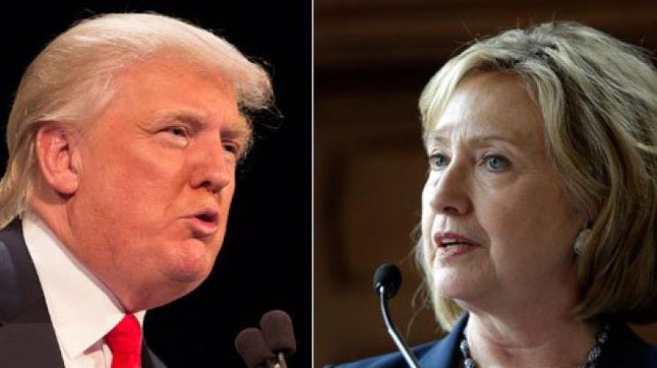 Клинтон и Трамп лидируют в президентской гонке в США согласно опросам