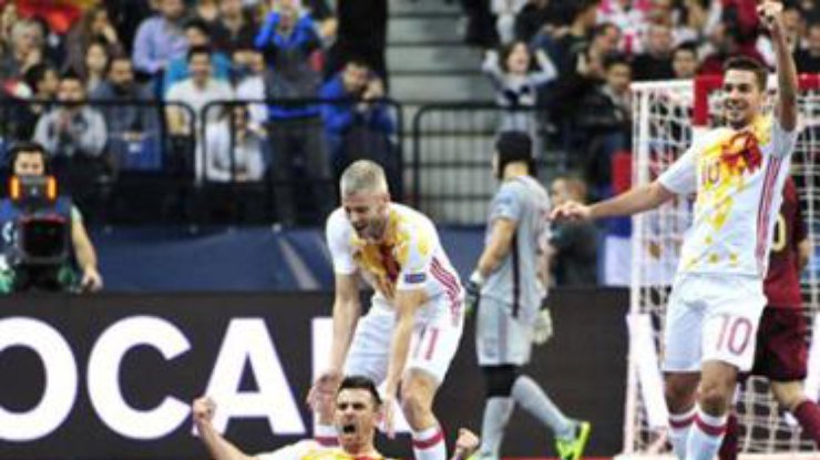 Сборная Испании по футзалу стала семикратным чемпионом Европы