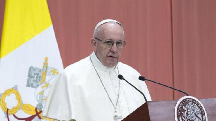 во время пребывания в Мексике, Папа призвал побороть наркоторговлю