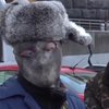 Блокада фур: В Киеве "ватники" сожгли флаг России (видео)