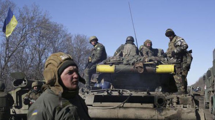 18 февраля 2015 года силы АТО выходили из Дебальцево