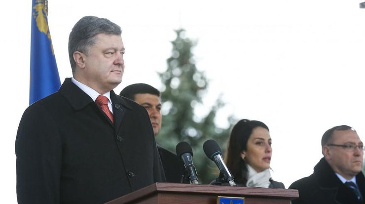 Порошенко объявил третий майдан проектом России. Фото: President.gov.ua