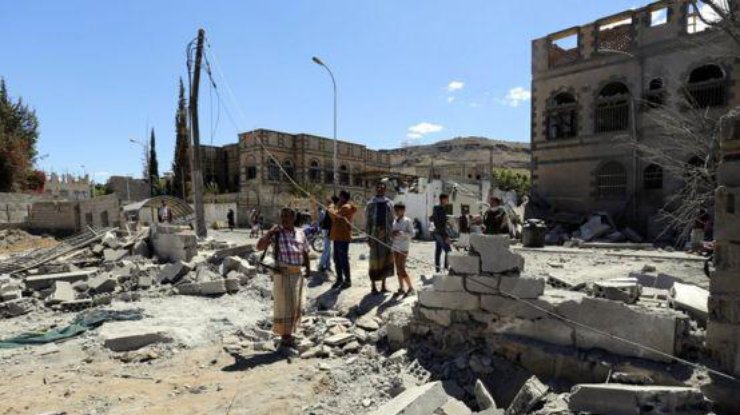 Столица Йемена подверглась сокрушительному авиаудару