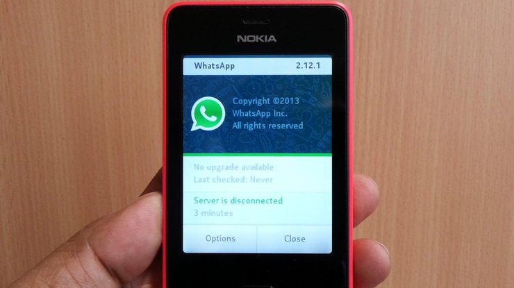 WhatsApp также не будет работать на Android 2.1 и 2.2 и Windows Phone 7.1