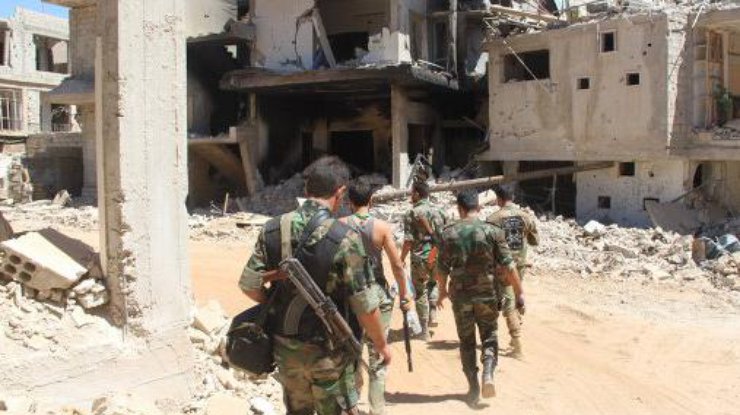 Войска Асада пошли на штурм города у границ Турции. Фото из архива