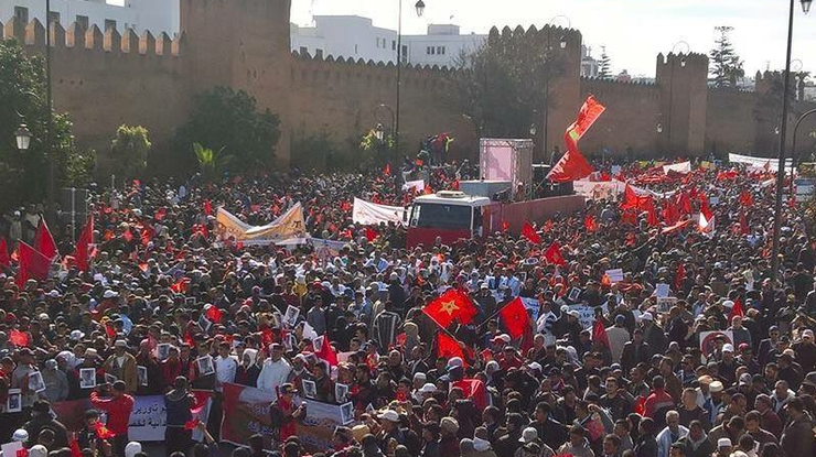 В Марокко миллионы людей митингуют из-за высказываний Пан Ги Муна 