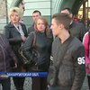 Мэрию Мукачево штурмовали ученики ПТУ
