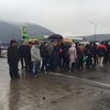 Трасса Киев-Чоп вновь перекрыта из-за протеста ПТУ (видео)