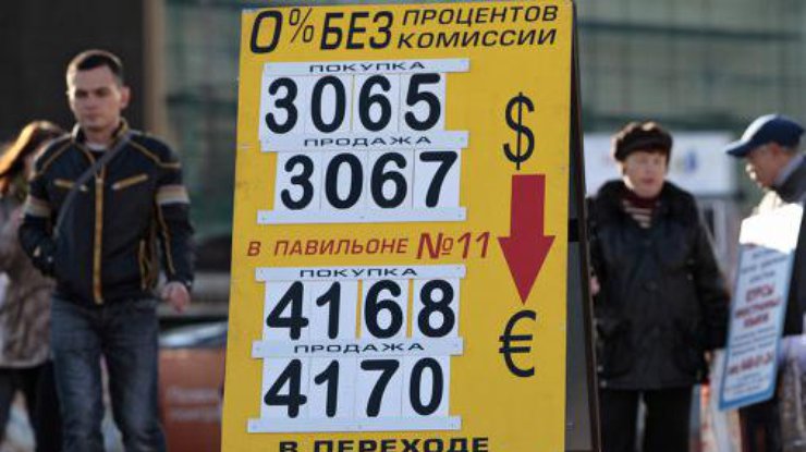 Курс рубля перешел к снижению