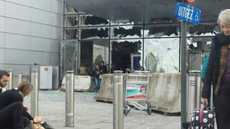 Взрыв в аэропорту Брюсселя / Фото: из открытых источников