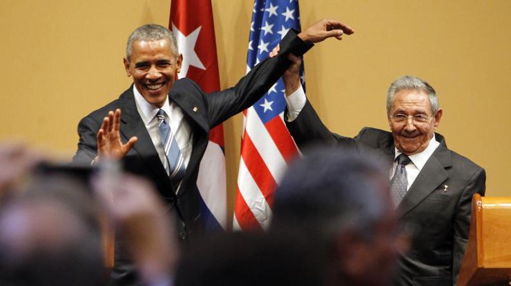 Президенты Кубы и США 