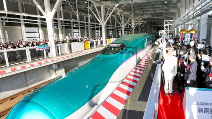 В Японии запустили скоростной поезд / Фото: из открытых источников 