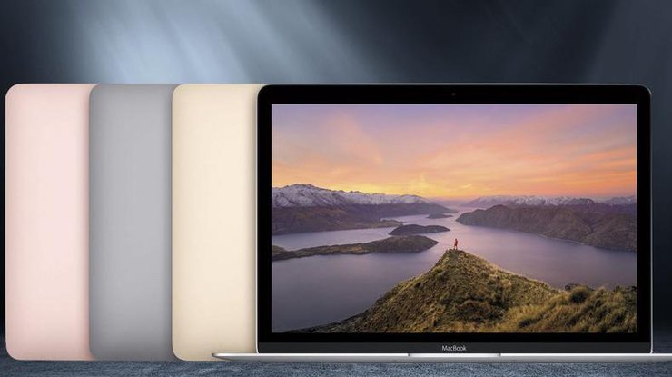 D серии 12-дюймовых MacBook теперь доступны модели в цвете розового золота.