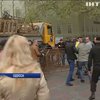 В Одессе битами избивали протестующих 